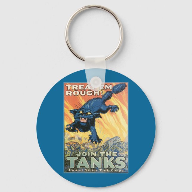 Leckerei 'Em Rough - Join the Tanks! Schlüsselanhänger (Vorderseite)
