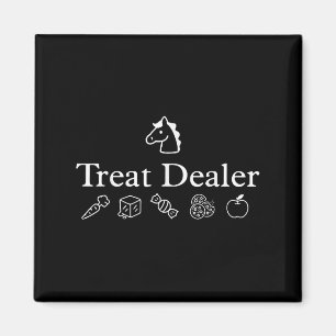 Leckerei Er Horse Leckerei Lady Reitpferd Magnet