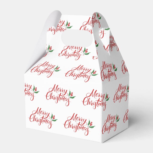Leckerei für Feiertage Geschenkschachtel (Vorderseite)
