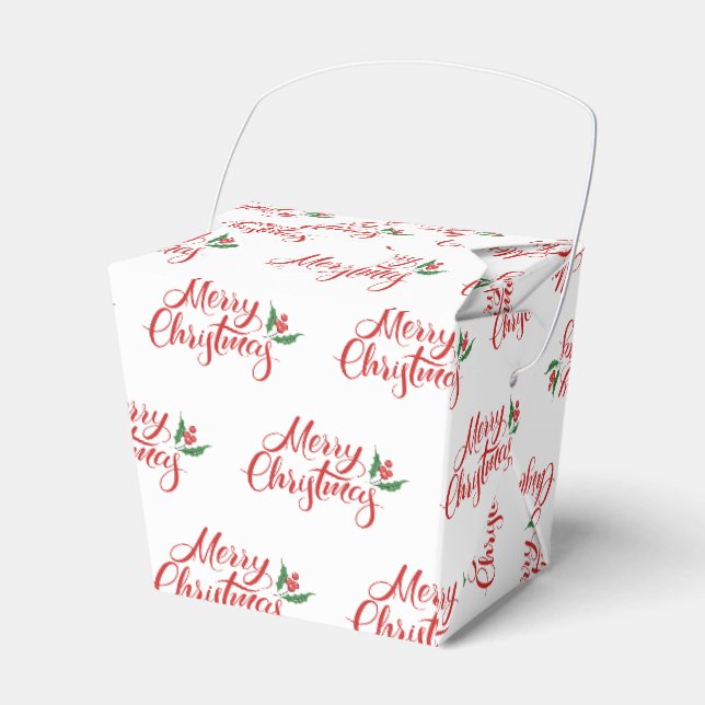 Leckerei für Feiertage Geschenkschachtel (Vorderseite)