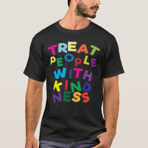 Leckerei Menschen mit Freundlichkeit Retro gegen M T-Shirt