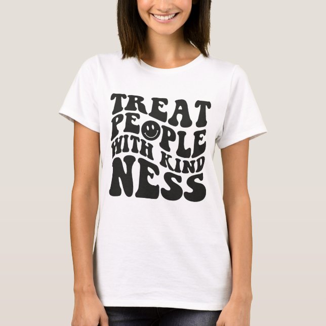 Leckerei Menschen mit Freundlichkeit T-Shirt (Vorderseite)