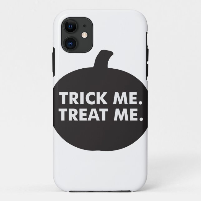 Leckerei mir, Schwarz-weiß Case-Mate iPhone Hülle (Rückseite)
