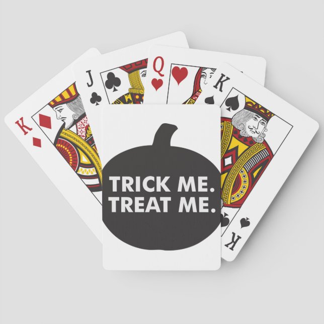 Leckerei mir, Schwarz-weiß Spielkarten (Rückseite)