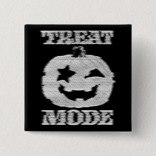 Leckerei Mode Glitchy Pumpkin Button