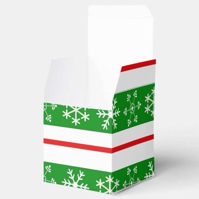 Leckerei Rot und Grün Geschenkschachtel (Geöffnet)