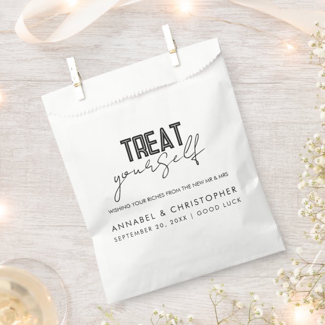 LECKEREI SELBST PAPIERPARTY-BAGEN GESCHENKTÜTCHEN (Ausgeschnitten)