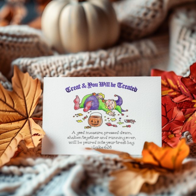 Leckerei und Behandlung der inspirierenden Postkar Postkarte (Von Creator hochgeladen)