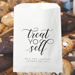 Leckerei Yo Self Calligraphy Gastgeschenk Hochzeit Geschenktütchen
