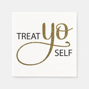Leckerei Yo Self Gold Serviette
