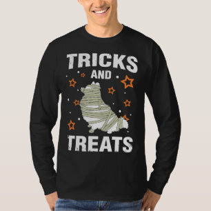 Leckereien Amp Tricks Spitz Halloween Kostümmmum T-Shirt