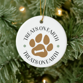 Leckereien auf Erden - Weihnachten Keramik Ornament