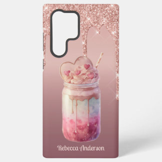 Leckerer Boba-Blasen-Milchtee-Dessert Samsung Galaxy Hülle
