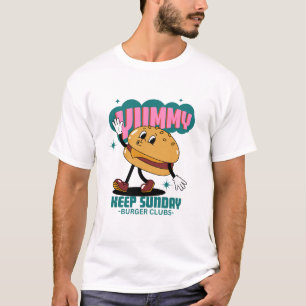 Leckerer Burger Club T-Shirt