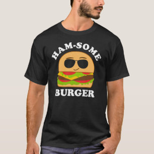 Leckerer Burger Lustiger Food-Pun Hamburger T-Shirt