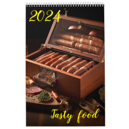 Leckeres Essen. 2024 Kalender