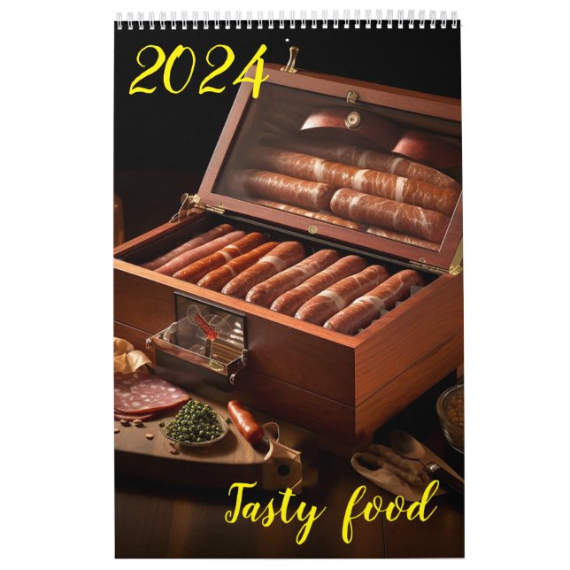 Leckeres Essen. 2024 Kalender (Titelbild)