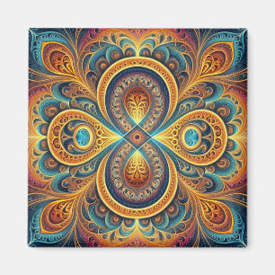 Leckeres Fraktal Art Magnet