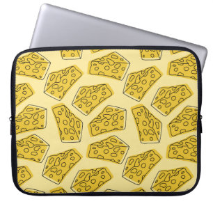 leckeres Käsenahtloses, in Grieß abgeschiedenes Mu Laptopschutzhülle