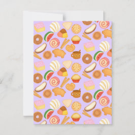 Leckeres mexikanisches Pan Dulce Süßbrot Postkarte