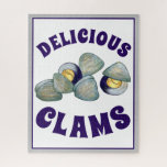 Leckeres New England RI Steamed Clams<br><div class="desc">Design zeigt eine originelle Illustration der köstlichen New England-Venus-Venusmuscheln in Muscheln. Ideal für alle, die einen Sommergebäck oder einen Muschelgräber am Strand Lieben! Dieses Design ist auch auf anderen Produkten erhältlich. In diesem Shop sind auch viele weitere Stoffe für den Lebensmitteldruck erhältlich. Sehen Sie nicht, wonach Sie suchen? Brauchen Sie...</div>