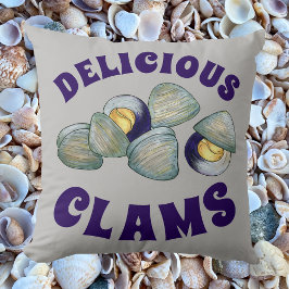 Leckeres New England RI Steamed Clams Kissen