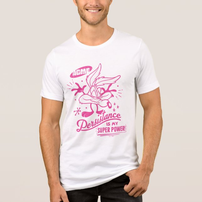 Leckeres Retro WILE E. COYOTE™ Tri-Blend Shirt (Vorderseite)