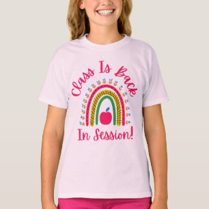 L'école est de retour en session Cute T-Shirt