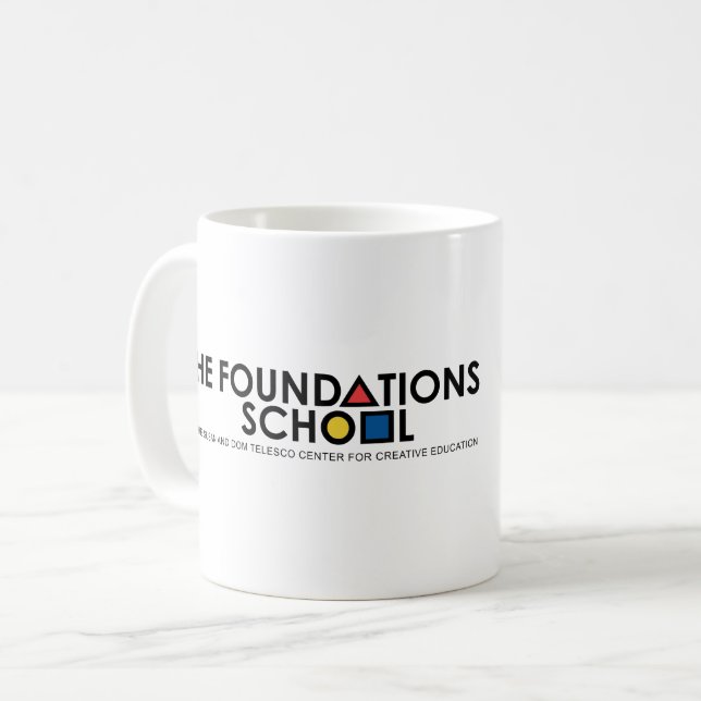 L'école Foundations à CCE Mug (Devant gauche)