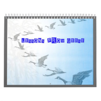 LEÇONS DE CALENDRIER D'OIES