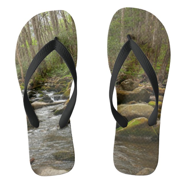 LeConte Creek auf den Großen Smoky-Bergen Flip Flops (Fußbett)