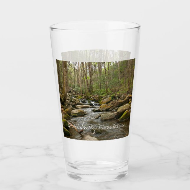 LeConte Creek auf den Großen Smoky-Bergen Glas (Vorderseite)