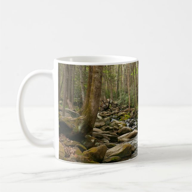 LeConte Creek auf den Großen Smoky-Bergen Kaffeetasse (Links)