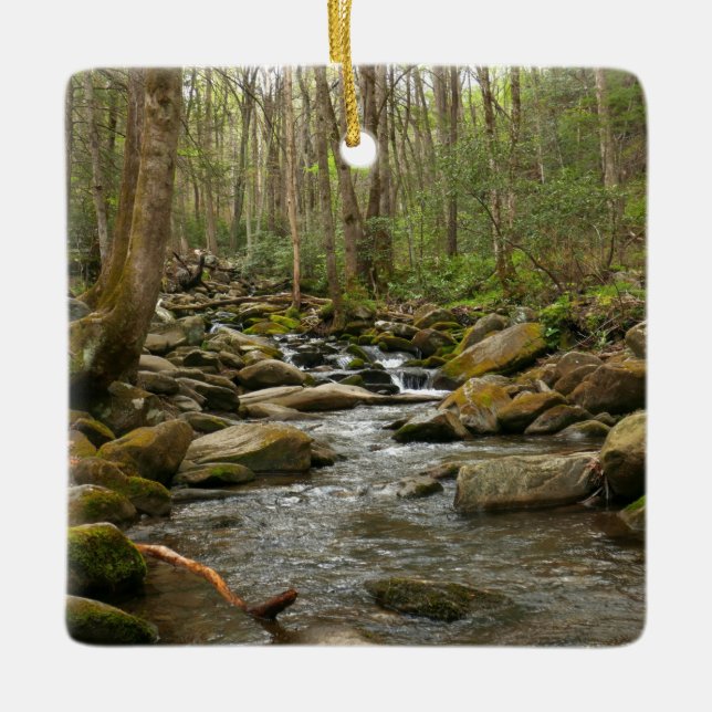 LeConte Creek auf den Großen Smoky-Bergen Keramikornament (Vorderseite)