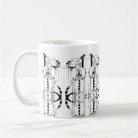 L'écossais Rennie Mackintosh a inspiré la tasse