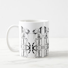 L'écossais Rennie Mackintosh a inspiré la tasse