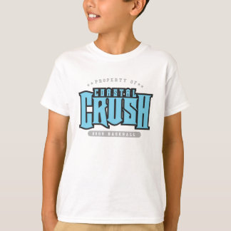 L'écrasement côtier/sabotent le T-shirt