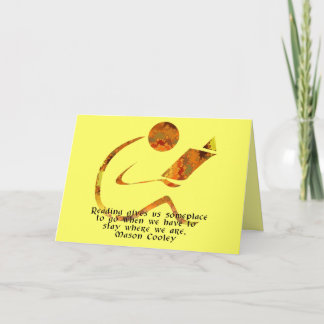 Lecteur Carte blanche de devis d'or