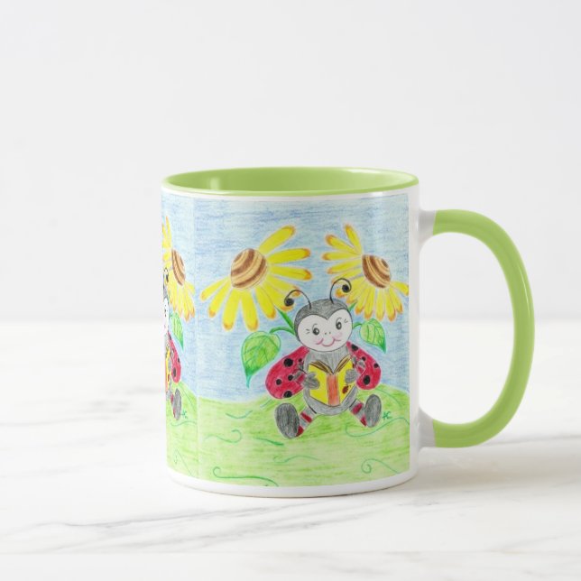 Lecture de ladybug tasse (Droite)