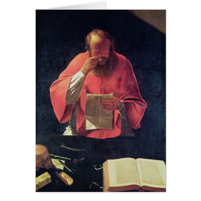 Lecture de St Jerome (Devant)