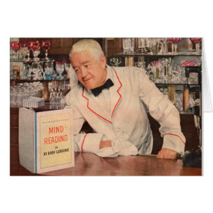 lecture d'esprit au bar