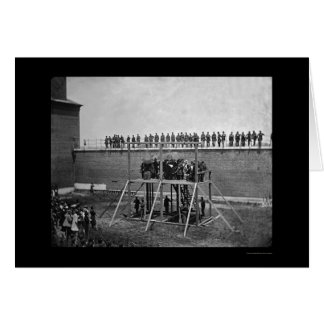 Lecture du mandat de mort de Lincoln 1865