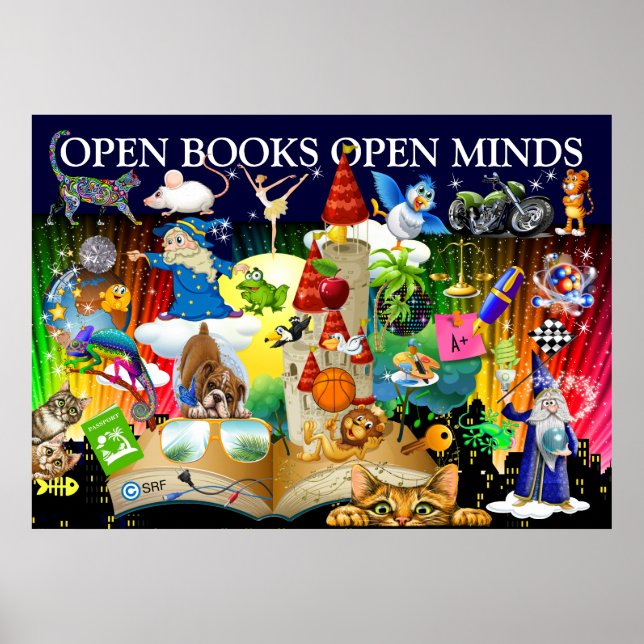 Lecture d'un autre enseignant - Poster d'alphabéti (Devant)