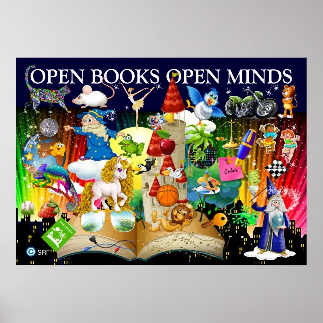 Lecture d'un autre enseignant - Poster d'alphabéti (Devant)