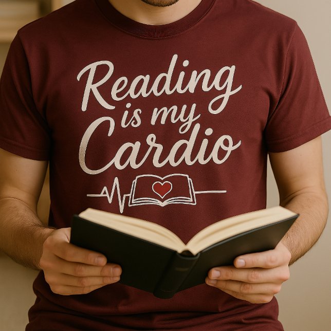 Lecture Est Mon T-Shirt Cardio - Livre Lover Cadea (Créateur téléchargé)