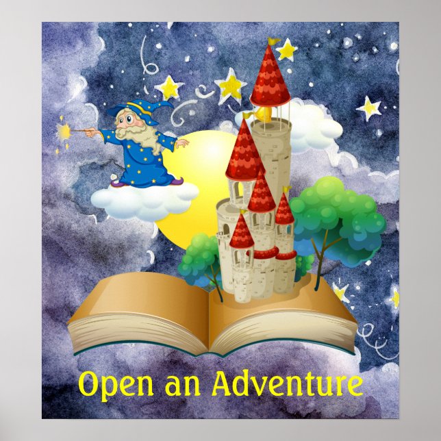 Lecture - Poster d'alphabétisation - SRF (Devant)