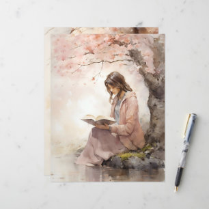 Lecture Sous Papier Scrapbook Spring Blossom