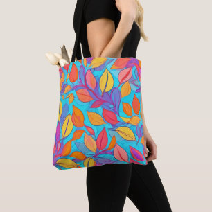 LED-beleuchtetes Bordell: Cartoon-Blätter Tasche