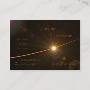 LED Effects Visitenkarte