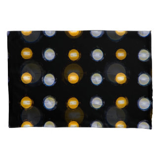 LED-Leuchten, schließen abstrakten Hintergrund. Kissenbezug